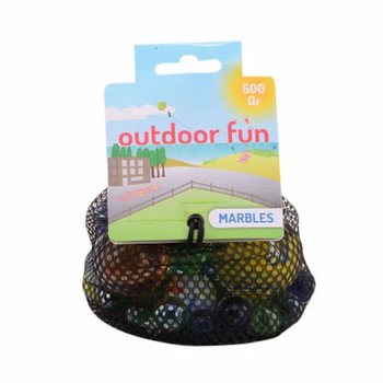 OUTDOOR FUN - КУЛЬКИ МАРБЛС У МІШЕЧКУ, 500 ГРАМІВ (6 шт.)