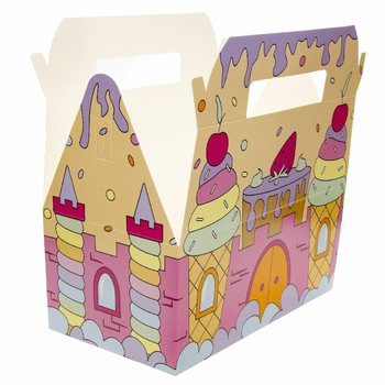 Дитяча Коробка для Меню Крижаний Замок - 22.5 x 12 x 9.5 см (24 шт.)