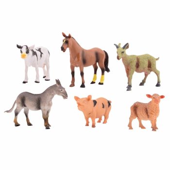 ANIMAL WORLD - ІГРОВИЙ НАБІР З 6 ФІГУРКАМИ СВІЙСЬКИХ ТВАРИН (1 шт.)