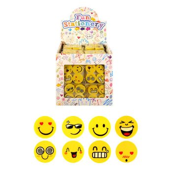 МОДЕЛЬ ГУМОК: НАБІР З 4 ГУМОК SMILEY У ДИСПЛЕЇ (120 шт.)