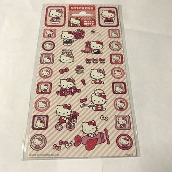 НАЛІПКИ HELLO KITTY - 20 x 10 см (10 шт.)