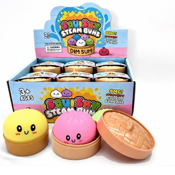 RAGE - Великі сквіші-пельмені (Squishy Dumplings) (Розмір 8.5 x 8.5 x 4.8 см) - Viral 2026 Fidget Toy (12 шт.)