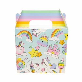 Коробочка для Дитячого Меню / Подарункова Коробочка Єдиноріг 14x10x17 см (12 шт.)