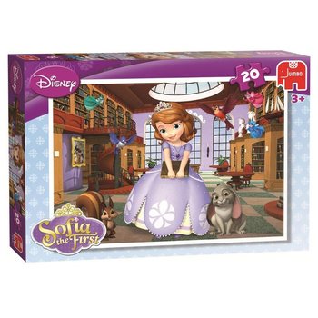ПАЗЛ JUMBO DISNEY СОФІЯ ПРЕКРАСНА В БІБЛІОТЕЦІ 20 ЕЛЕМЕНТІВ (5шт)