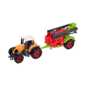 FARM MASTER - ІГРОВИЙ НАБІР ТРАКТОРІВ DIE-CAST - МІКС (12 шт.)