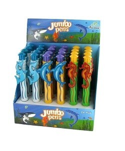 ВЕЛИКА РУЧКА-РИБКА JUMBO В ДИСПЛЕЇ (24 шт.)