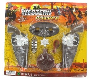ІГРОВИЙ НАБІР КОВБОЙ WESTERN (6 шт.)