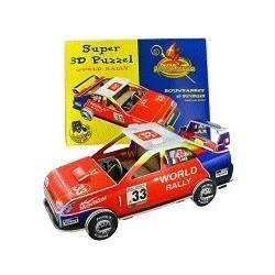 СУПЕР 3D ПАЗЛ "WORLD RALLY" (6 шт.)