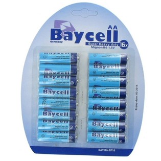 БАТАРЕЙКИ "BAYCELL" AA - SUPER HEAVY DUTY (10x16 штук)