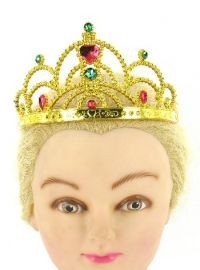 ЗОЛОТІ КОРОНИ З БЛИСКУЧИМИ КАМЕНЯМИ (12 шт.)