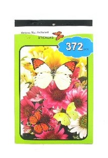 Книжечки з наклейками Модель: Метелики (12 шт.)