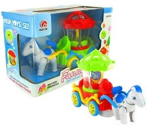 Кінь з Каретою Bump & Go Magic Wagon зі Світлом та Звуком