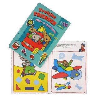 Книжка з наклейками та іграми (9 шт.)