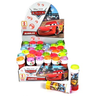 Мильні бульбашки Disney Cars в дисплеї (36 шт.)