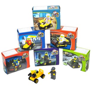 Будівельні Блоки BRICKS Машинки (9 шт.)