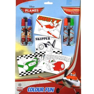 Набір для малювання DISNEY PLANES 8 елементів (24 шт.)