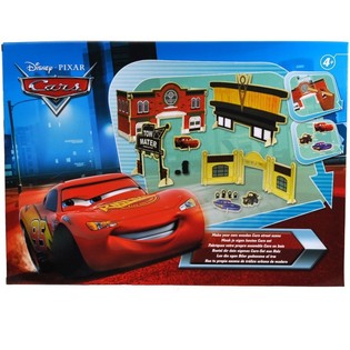DISNEY CARS - МЕГА ВЕЛИКИЙ ДЕРЕВ'ЯНИЙ НАБІР "ЗРОБИ ВЛАСНИЙ НАБІР CARS"