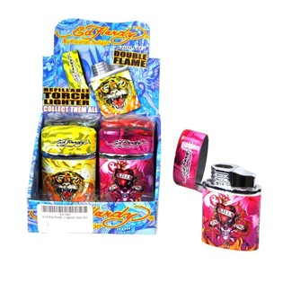 ШТОРМОВА ЗАПАЛЬНИЧКА ED HARDY З ПОДВІЙНИМ ПОЛУМ'ЯМ (8 шт.)