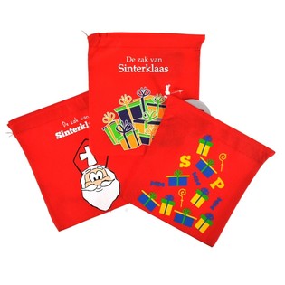 МІШЕЧОК СВЯТОГО МИКОЛАЯ 18 X 16 СМ (12 шт.)