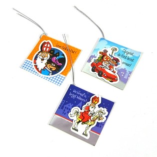 Подарункові Етикетки Sinterklaas у Коробці (12 шт.)