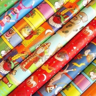 Рулони Пакувального Паперу Святий Миколай Sinterklaas 250 x 50 см (5 шт.)