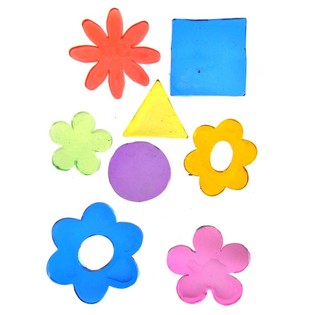 Гелеві Декоративні Наклейки Jelly Gems 25 x 16 см (24 шт.)