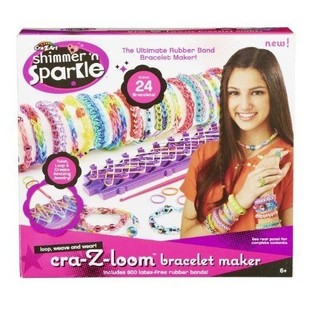 CRA-Z-ART SHIMMER'N SPARKLE - МЕГА НАБІР ДЛЯ ПЛЕТІННЯ БРАСЛЕТІВ (6 шт.)