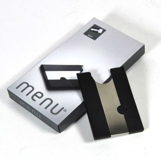 MENU - Картхолдер із затискачем для грошей та звуковим сигналом (1 шт.)