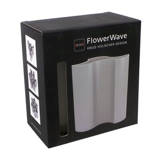 D-ZN - Ваза для Квітів FLOWERWAVE - Біла (1 шт.)