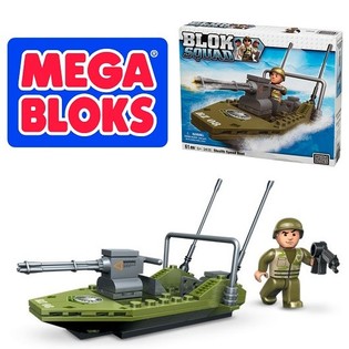 MEGA BLOKS 2410 - ВІЙСЬКОВИЙ ШВИДКІСНИЙ КАТЕР STEALTH (2 шт.)