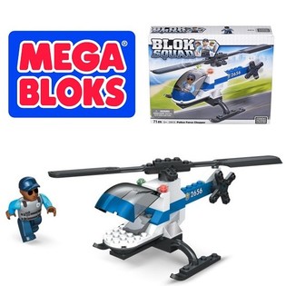MEGA BLOKS - 2413 POLICE FORCE CHOPPER Поліцейський вертоліт (2 шт.)