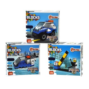 Конструктор Блоки Bricks - Поліцейська Серія (11 шт.)