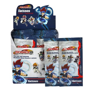 Наклейки Тату BEYBLADE у Дисплеї (100 шт.)