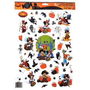 Наклейки на вікна Disney на Хелловін (12 шт.)
