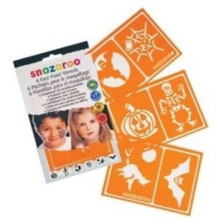 SNAZAROO - 6 Шаблонів для Аквагриму (12 шт.)