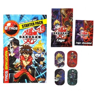 BAKUGAN - Стартовий набір 8 Тегів (100 шт.)