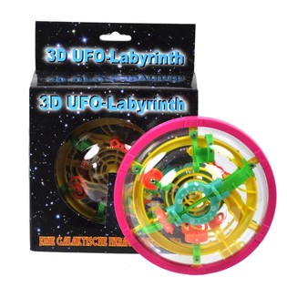 ***ГАДЖЕТ*** ВЕЛИКИЙ 3D UFO ЛАБІРИНТ (3 шт.)