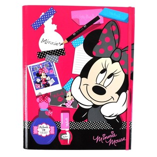 НАБІР ДЛЯ ПИСЬМА DISNEY MINNIE MOUSE "МАКІЯЖ" У ФОРМІ КНИГИ (3 шт.)