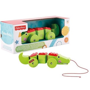 Fisher-Price Мій Перший Рухомий Дерев'яний Крокодил (2 шт.)