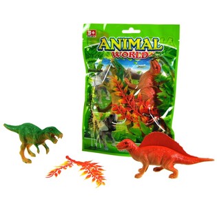ANIMAL WORLD / ІГРОВИЙ НАБІР ДИНОЗАВРІВ (12 шт.)