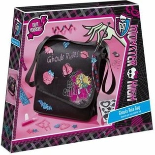 MONSTER HIGH - ПРИКРАСЬ СВОЮ СУМКУ (2 шт.)