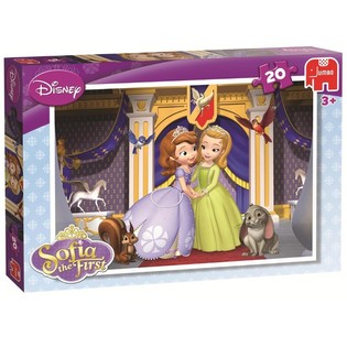 ПАЗЛ JUMBO DISNEY СОФІЯ ПРЕКРАСНА У ЗАМКУ 20 ЕЛЕМЕНТІВ (4 шт.)