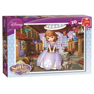 ПАЗЛ JUMBO DISNEY СОФІЯ ПРЕКРАСНА В БІБЛІОТЕЦІ 20 ЕЛЕМЕНТІВ (5шт)