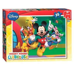 Пазли Jumbo Disney Mickey Mouse Clubhouse Стрибки 35 Елементів (3 шт.)