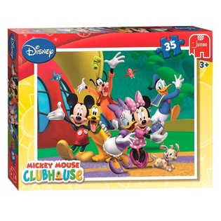 Пазл Jumbo Disney Міккі Маус Clubhouse Групове Фото 35 Елементів (5 шт.)