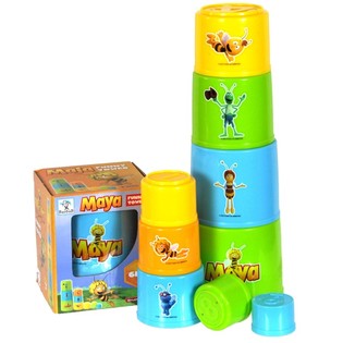 БДЖІЛКА МАЙЯ ВЕЖА З БЛОКІВ FUNNY TOWER (6 шт.)