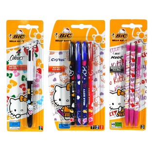 РУЧКИ BIC HELLO KITTY АСОРТІ НА КАРТЦІ (12 шт.)