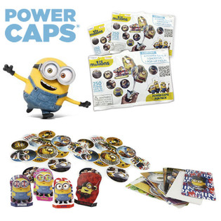 МІНЬЙОНИ POWER CAPS FUN PACK МЕТАЛЬНИКИ ДИСКІВ У ПАКЕТИКАХ-СЮРПРИЗАХ (100 шт.)