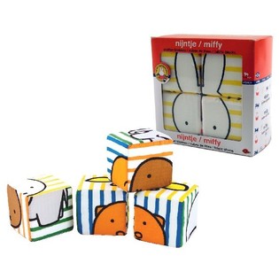 MIFFY - М'ЯКІ КУБИКИ ДЛЯ СКЛАДАННЯ 4 ДЕТАЛІ (1 шт.)