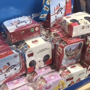 СТІКЕРИ DISNEY MIX В ДИСПЕНСЕРІ (48 шт.)
